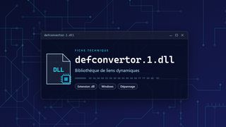 Visuel technique du fichier defconvertor.1.dll, bibliothèque de liens dynamiques de Windows