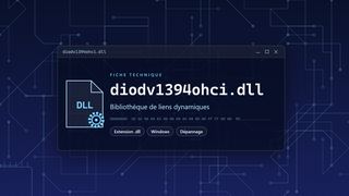 Visuel technique du fichier diodv1394ohci.dll, bibliothèque de liens dynamiques de Windows