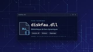 Visuel technique du fichier diskfau.dll, bibliothèque de liens dynamiques de Windows