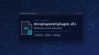 Visuel technique du fichier divxplayeratiplugin.dll, bibliothèque de liens dynamiques de Windows