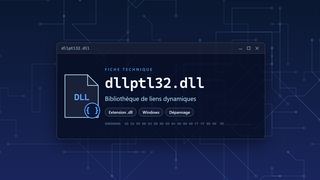 Visuel technique du fichier dllptl32.dll, bibliothèque de liens dynamiques de Windows