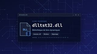 Visuel technique du fichier dlltst32.dll, bibliothèque de liens dynamiques de Windows