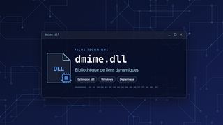 Visuel technique du fichier dmime.dll, bibliothèque de liens dynamiques de Windows