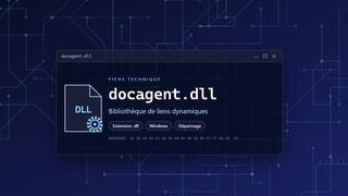 Visuel technique du fichier docagent.dll, bibliothèque de liens dynamiques de Windows