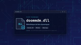 Visuel technique du fichier doommdm.dll, bibliothèque de liens dynamiques de Windows