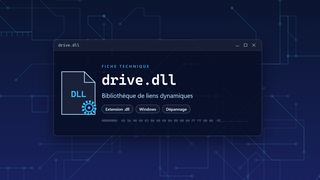 Visuel technique du fichier drive.dll, bibliothèque de liens dynamiques de Windows