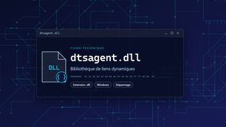 Visuel technique du fichier dtsagent.dll, bibliothèque de liens dynamiques de Windows