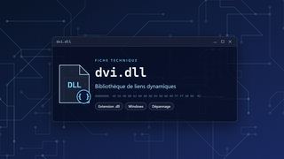 Visuel technique du fichier dvi.dll, bibliothèque de liens dynamiques de Windows