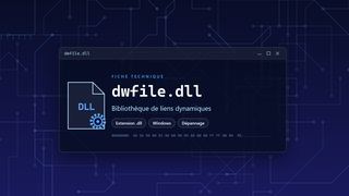 Visuel technique du fichier dwfile.dll, bibliothèque de liens dynamiques de Windows