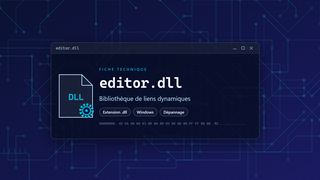 Visuel technique du fichier editor.dll, bibliothèque de liens dynamiques de Windows