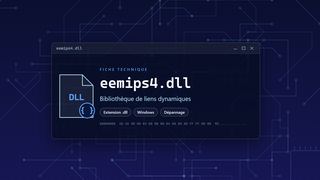 Visuel technique du fichier eemips4.dll, bibliothèque de liens dynamiques de Windows