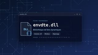 Visuel technique du fichier envdte.dll, bibliothèque de liens dynamiques de Windows