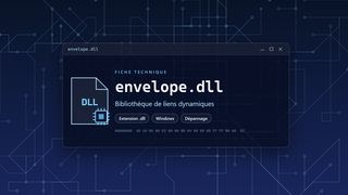 Visuel technique du fichier envelope.dll, bibliothèque de liens dynamiques de Windows