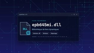 Visuel technique du fichier epb645mi.dll, bibliothèque de liens dynamiques de Windows
