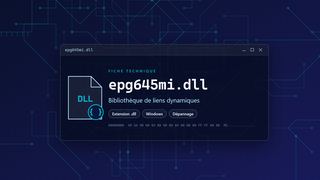 Visuel technique du fichier epg645mi.dll, bibliothèque de liens dynamiques de Windows
