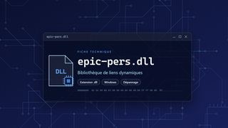 Visuel technique du fichier epic-pers.dll, bibliothèque de liens dynamiques de Windows