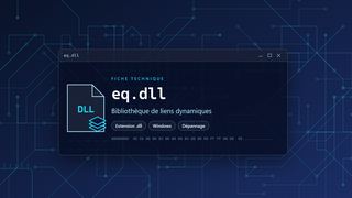 Visuel technique du fichier eq.dll, bibliothèque de liens dynamiques de Windows