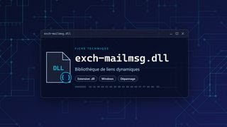 Visuel technique du fichier exch-mailmsg.dll, bibliothèque de liens dynamiques de Windows