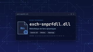 Visuel technique du fichier exch-snprfdll.dll, bibliothèque de liens dynamiques de Windows