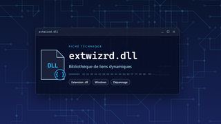 Visuel technique du fichier extwizrd.dll, bibliothèque de liens dynamiques de Windows