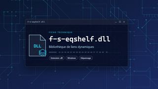 Visuel technique du fichier f-s-eqshelf.dll, bibliothèque de liens dynamiques de Windows