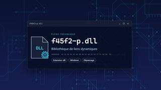 Visuel technique du fichier f45f2-p.dll, bibliothèque de liens dynamiques de Windows