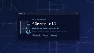 Visuel technique du fichier f4eb-n.dll, bibliothèque de liens dynamiques de Windows