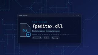 Visuel technique du fichier fpeditax.dll, bibliothèque de liens dynamiques de Windows