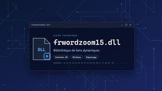 Visuel technique du fichier frwordzoom15.dll, bibliothèque de liens dynamiques de Windows