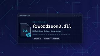 Visuel technique du fichier frwordzoom3.dll, bibliothèque de liens dynamiques de Windows