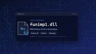 Visuel technique du fichier funimp1.dll, bibliothèque de liens dynamiques de Windows