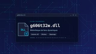 Visuel technique du fichier g606t32w.dll, bibliothèque de liens dynamiques de Windows