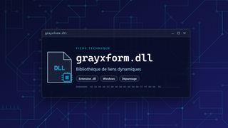 Visuel technique du fichier grayxform.dll, bibliothèque de liens dynamiques de Windows