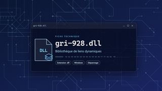 Visuel technique du fichier gri-928.dll, bibliothèque de liens dynamiques de Windows