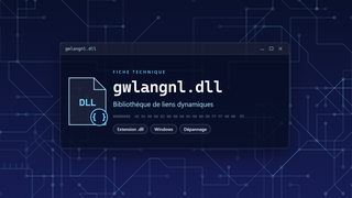 Visuel technique du fichier gwlangnl.dll, bibliothèque de liens dynamiques de Windows