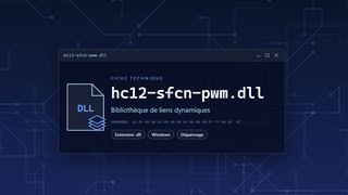 Visuel technique du fichier hc12-sfcn-pwm.dll, bibliothèque de liens dynamiques de Windows