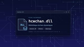Visuel technique du fichier hcwchan.dll, bibliothèque de liens dynamiques de Windows