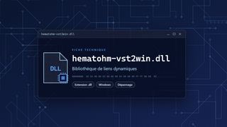 Visuel technique du fichier hematohm-vst2win.dll, bibliothèque de liens dynamiques de Windows