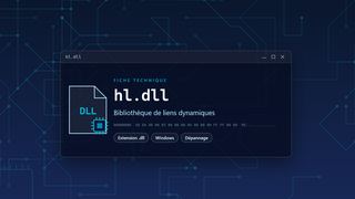 Visuel technique du fichier hl.dll, bibliothèque de liens dynamiques de Windows