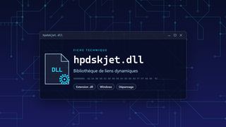 Visuel technique du fichier hpdskjet.dll, bibliothèque de liens dynamiques de Windows