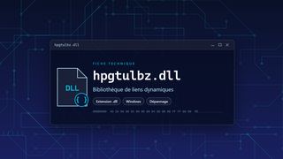 Visuel technique du fichier hpgtulbz.dll, bibliothèque de liens dynamiques de Windows