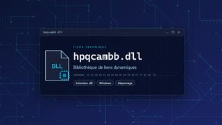 Visuel technique du fichier hpqcambb.dll, bibliothèque de liens dynamiques de Windows