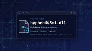 Visuel technique du fichier hyphen645mi.dll, bibliothèque de liens dynamiques de Windows