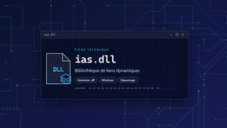 Visuel technique du fichier ias.dll, bibliothèque de liens dynamiques de Windows