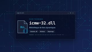 Visuel technique du fichier icmw-32.dll, bibliothèque de liens dynamiques de Windows