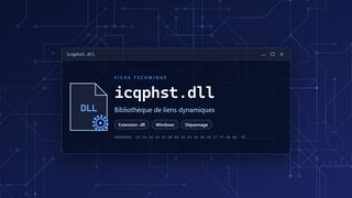 Visuel technique du fichier icqphst.dll, bibliothèque de liens dynamiques de Windows