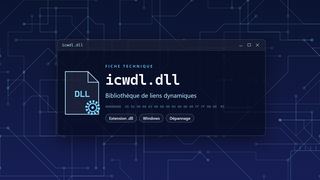 Visuel technique du fichier icwdl.dll, bibliothèque de liens dynamiques de Windows