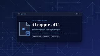 Visuel technique du fichier ilogger.dll, bibliothèque de liens dynamiques de Windows