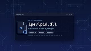 Visuel technique du fichier ipevlpid.dll, bibliothèque de liens dynamiques de Windows