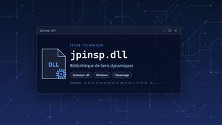 Visuel technique du fichier jpinsp.dll, bibliothèque de liens dynamiques de Windows